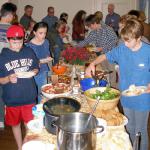 
Youth potluck supper