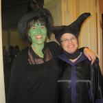 
Halloween party with Glenda and friend